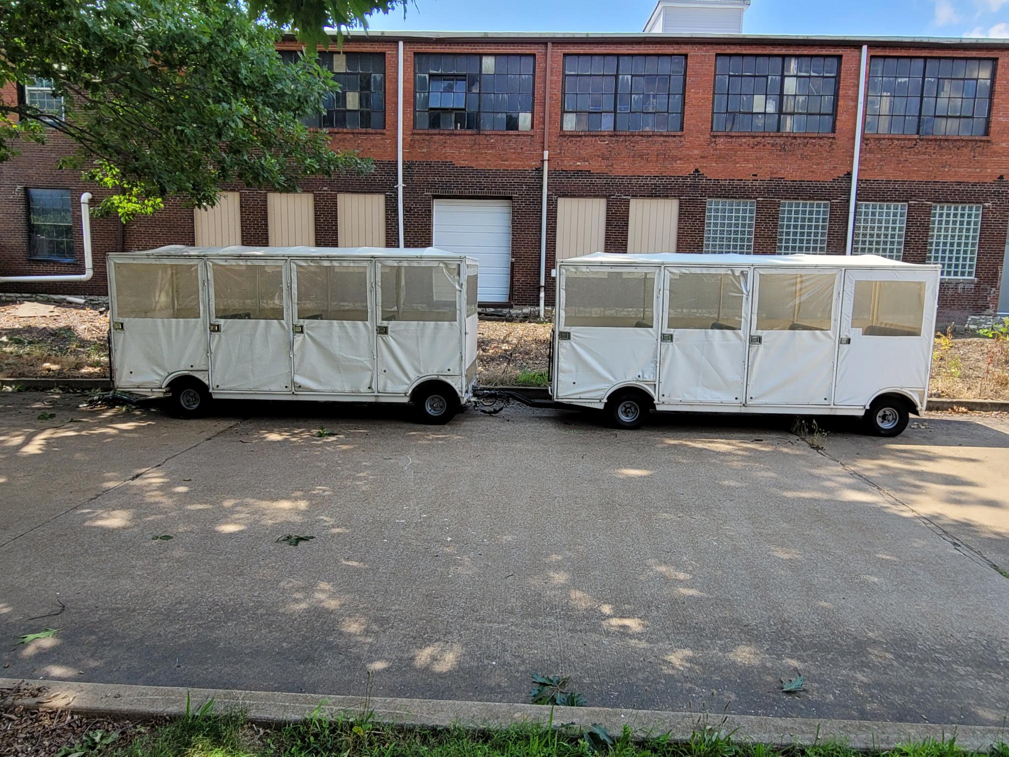 Nine (9) Used Taylor Dunn Trailers Specialty Vehicles