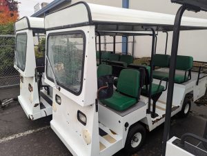 TRAM6253 - Used Electric Payloader with Passenger Body Tram & Trailer Sets