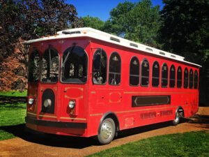 TROL8764 - Used 1999 Supreme Trolley w/ Removable Sidewalls